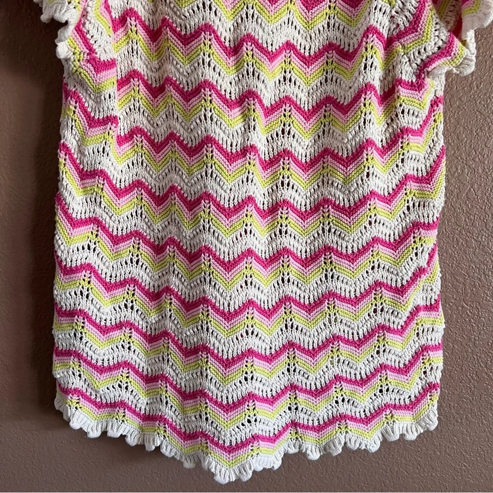 Torrid Chevron Short Sleeve Knit Sweater Size 2X